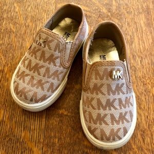 Michael Kors girls slip ons